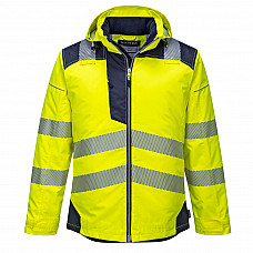 T400 Yellow/Navy PW3 Hi-Vis Winter Jacket