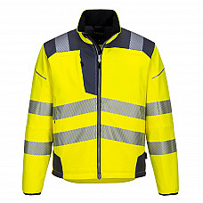 T402 Yellow/Grey PW3 Hi-Vis Softshell (3L)