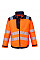 T500 Orange/Navy PW3 Hi-Vis Work Jacket