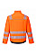 T500 Orange/Navy PW3 Hi-Vis Work Jacket