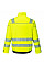 T500 Yellow/Navy PW3 Hi-Vis Work Jacket