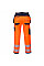 T501 Orange/Navy PW3 Hi-Vis Holster Pocket Work Trousers