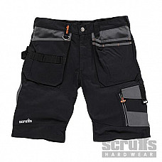 Scruffs Trade Shorts Black