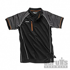 Scruffs Trade Active Polo Black