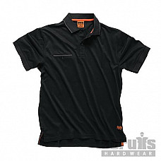 Scruffs Worker Polo Black