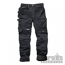 Scruffs Pro Flex Plus Holster Trousers Black