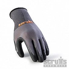 Scruffs Worker Gloves Grey 5pk