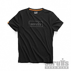 Scruffs Sedona Organic Logo T-Shirt Black