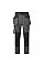 T719 Metal Grey WX3 Slim Fit Holster Trousers