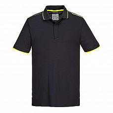 T722 Black WX3 Eco Polo Shirt