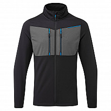 T756 Black WX3 Full Zip Tech Fleece