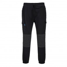 T803 Black KX3 Flexi Joggers