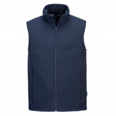 TK22 Navy Print and Promo Softshell Gilet (2L)