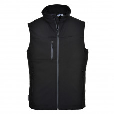 TK51 Black Softshell Gilet (3L)