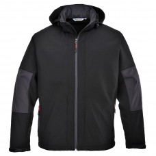 TK53 Black Softshell with Hood (3L)