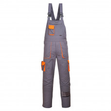 TX12 Grey Portwest Texo Contrast Bib and Brace