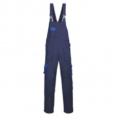 TX12 Navy Portwest Texo Contrast Bib and Brace