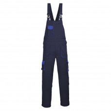 TX12 Navy Tall Portwest Texo Contrast Bib and Brace