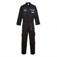 TX15 Black Portwest Texo Contrast Coverall