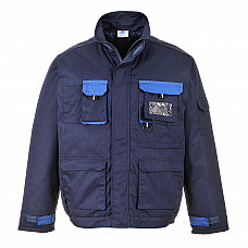 TX18 Navy Portwest Texo Contrast Jacket - Lined