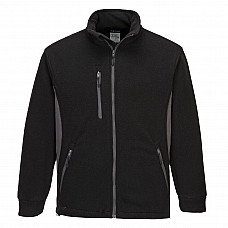 TX40 - Portwest Texo Heavy Two-Tone Fleece Black/Grey