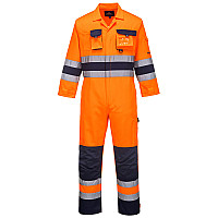 TX55 Orange/Navy Nantes Hi-Vis Contrast Work Coverall