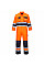 TX55 Orange/Navy Nantes Hi-Vis Contrast Work Coverall