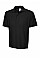 UC102 Black Heavyweight Poloshirt