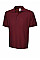 UC102 Maroon Heavyweight Poloshirt