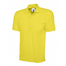 UC102 Yellow Heavyweight Poloshirt