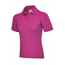 UC106 Hot Pink Ladies Classic Poloshirt