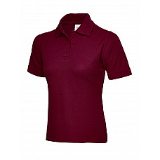 UC106 Maroon Ladies Classic Poloshirt