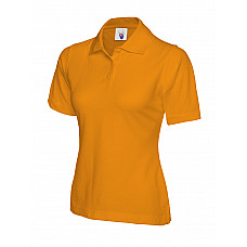 UC106 Orange Ladies Classic Poloshirt