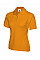 UC106 Orange Ladies Classic Poloshirt