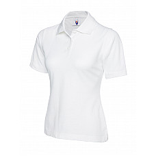 UC106 White Ladies Classic Poloshirt