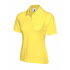 UC106 Yellow Ladies Classic Poloshirt