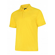 UC108 Yellow Deluxe Poloshirt