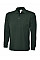 UC113 Bottle Green Longsleeve Classic Poloshirt