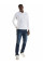 UC113 White Longsleeve Classic Poloshirt