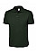 UC114 Bottle Green Mens Active Cotton Poloshirt