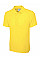 UC114 Yellow Mens Active Cotton Poloshirt