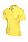 UC115 Yellow Ladies Active Cotton Poloshirt