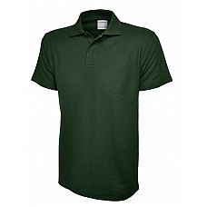 UC116 Bottle Green Childrens Active Cotton Poloshirt