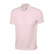 UC122 Pink Jersey Poloshirt