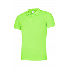 UC125 Electric Green Mens Ultra Cool Poloshirt