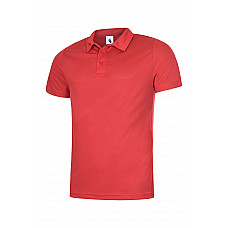 UC125 Red Mens Ultra Cool Poloshirt