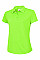 UC126 Electric Green Ladies Ultra Cool Poloshirt