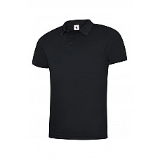 UC127 Black Mens Ultra Cool Workwear Poloshirt