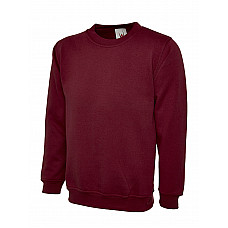 UC201 Maroon Heavyweight Sweatshirt