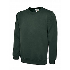 UC205 Bottle Green Olympic Sweatshirt